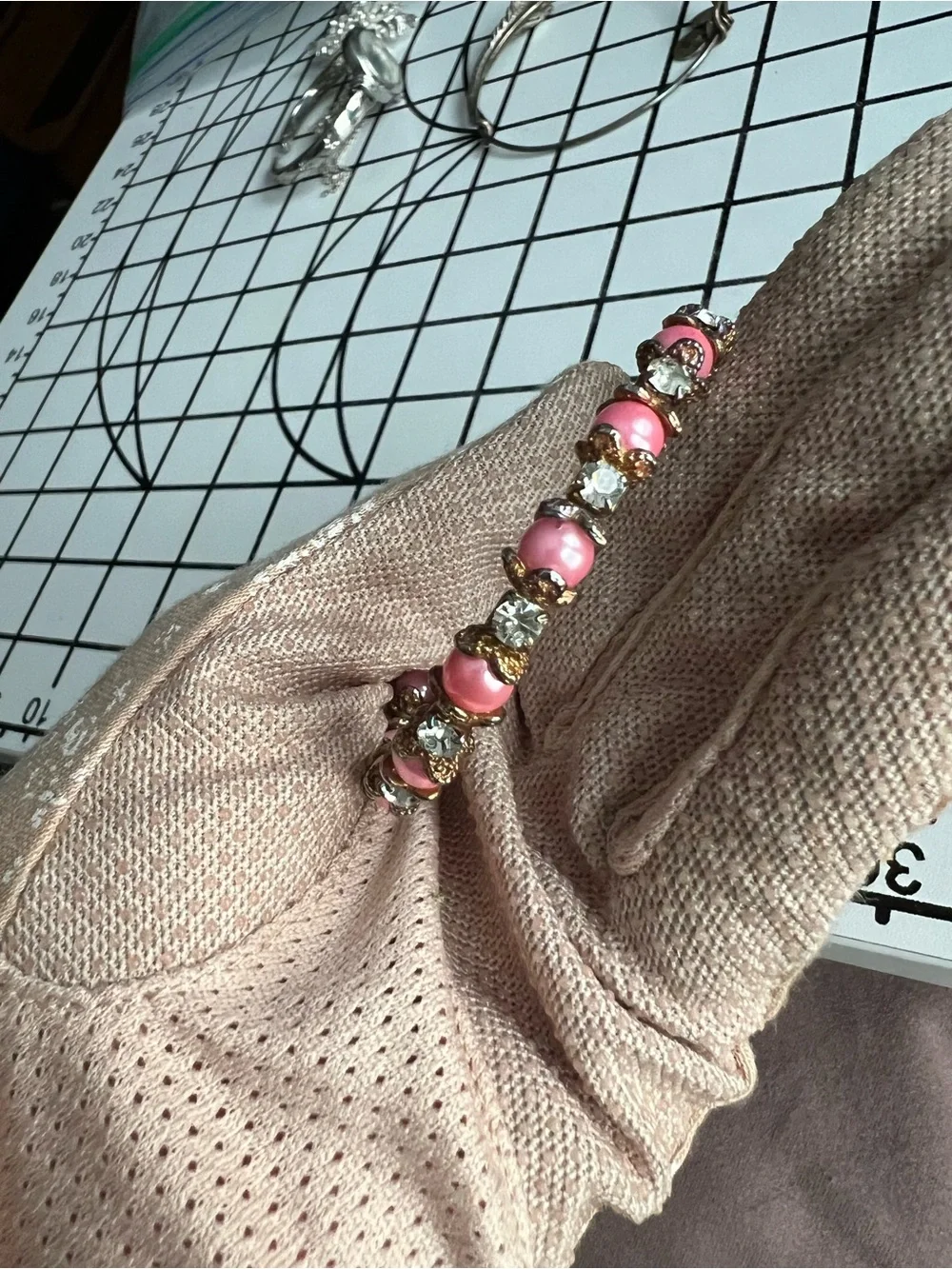 Vintage stunning pink